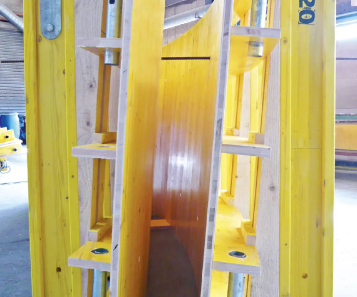 Tobler H20 Knaggenschalung Gerüst. Schalung. Tobler AG]