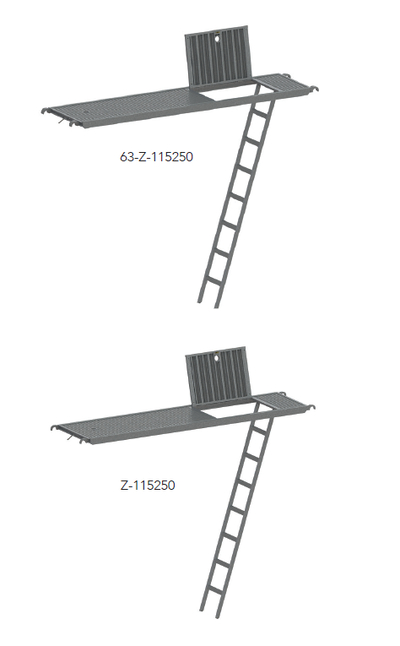 Belag Aluminium mit Luke und Leiter light Tobler AG