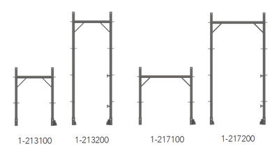 Gerüstrahmen aus Stahl 70 / 100 cm Tobler AG