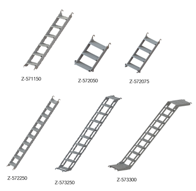 Treppe Aluminium mit Wange Tobler AG