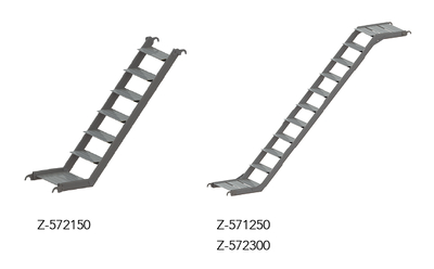 Treppe Aluminium mit Podest Tobler AG