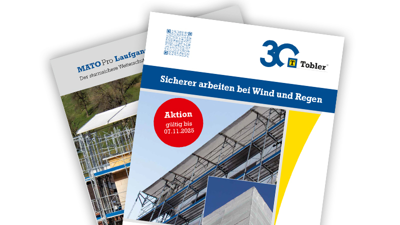 MATO Pro Laufgangueberdachung und Regenschutz