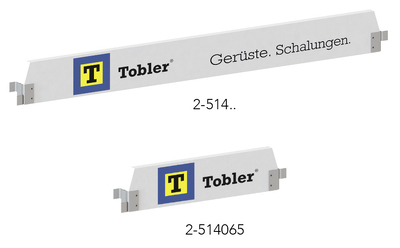 Wooden toe board, painted Tobler AG