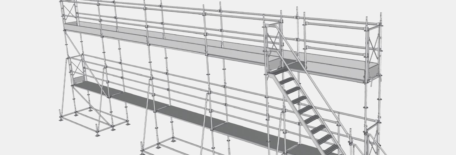 De-icing and washing scaf MATO 3 All-in-one scaffolding system ...