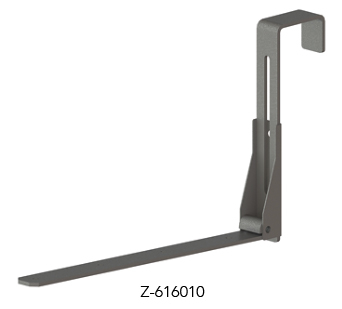 Integral safety bracket for safety railing Tobler AG