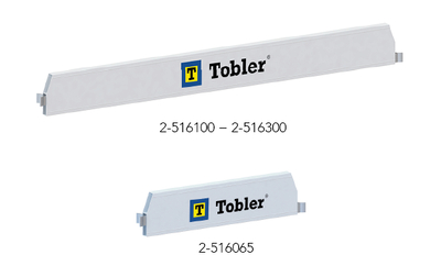 Aluminum toe board, powder-coated Tobler AG