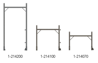Cadre d'échafaudage en acier 100 cm Tobler SA