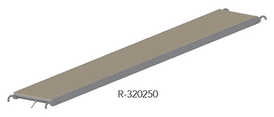 Plateau bois contreplaqué / aluminium Tobler SA