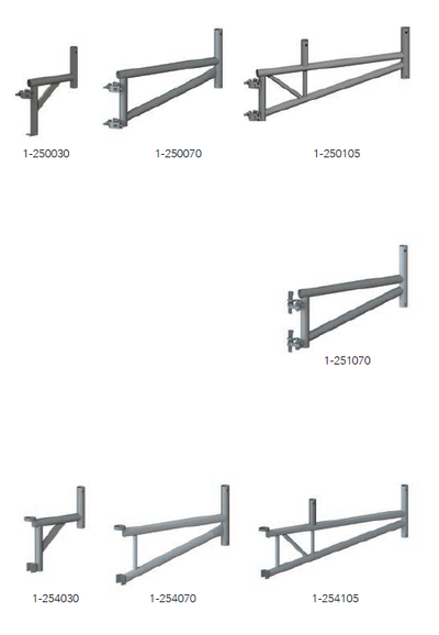 Console extérieure en acier Tobler SA