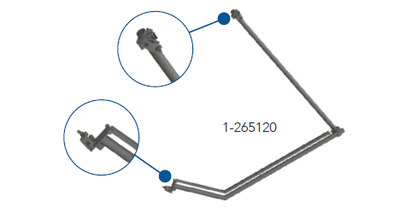 Console pour toit de protection en acier Tobler SA