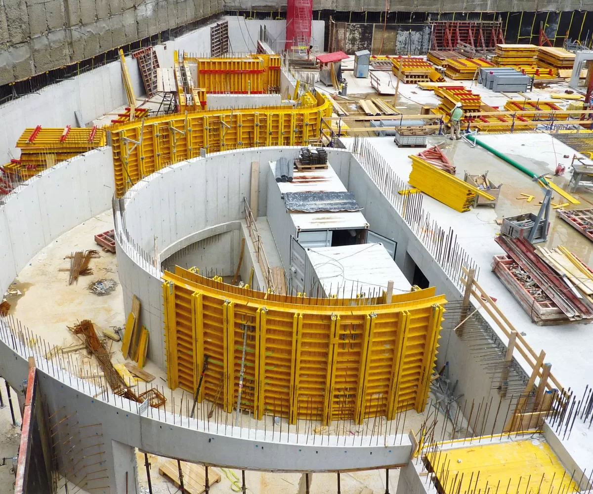 Tobler H20 Cassaforma con gattelli Ponteggio. Cassaforma. Tobler SA]