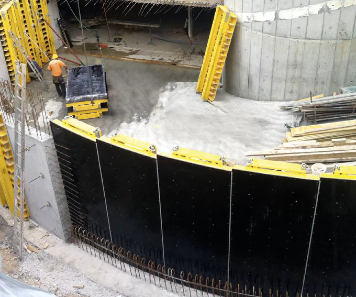 Tobler H20 Cassaforma con gattelli Ponteggio. Cassaforma. Tobler SA]