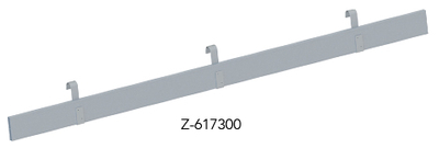 Tavola fermapiede in alluminio per la griglia di  gronda Tobler SA
