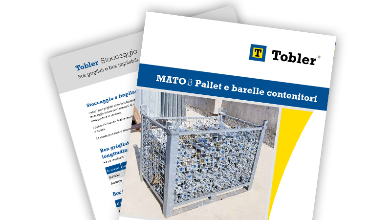 Tobler Stoccaggio Palette & barelle