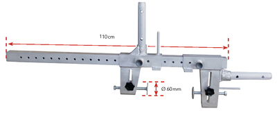 Mensola parapetto in alluminio Tobler SA