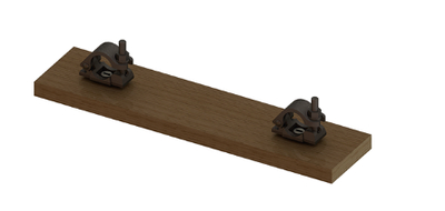 Supporto in legno per scala da ponteggio per tetti Tobler SA