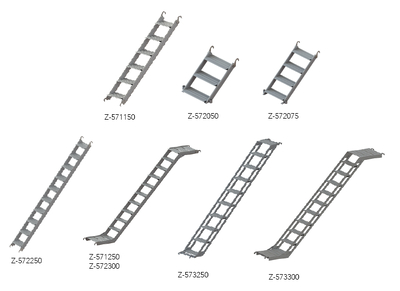 Scala alluminio con longarina Tobler SA